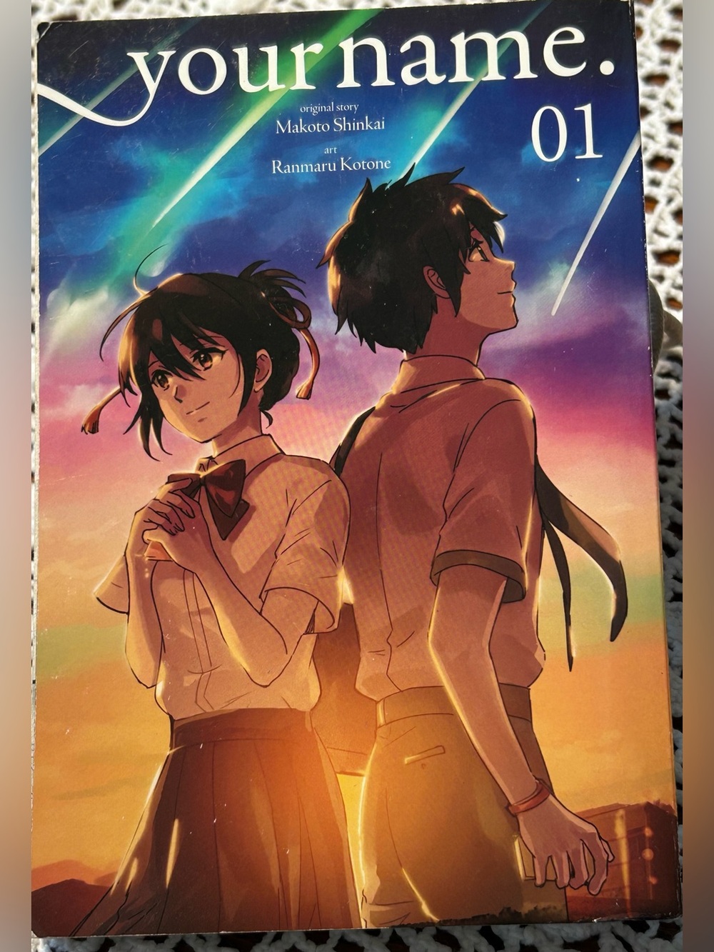 Your Name Manga Vol 1 Paperback Edition English Makoto Shinkai